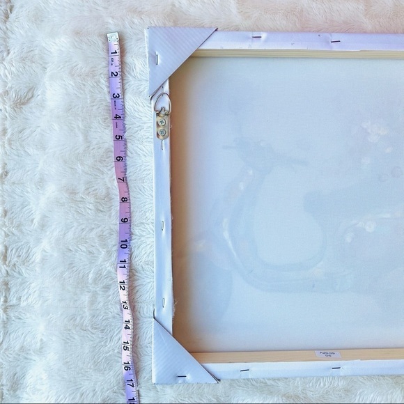 Nwt Scooter Vespa Canvas Painting Rainbow - Picture 8 of 9